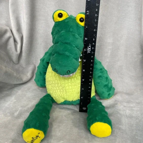 Scentsy Buddy Nile‎ The Crocodile Plush Stuffed Animal Green Yellow Kids Toy - Picture 12 of 13